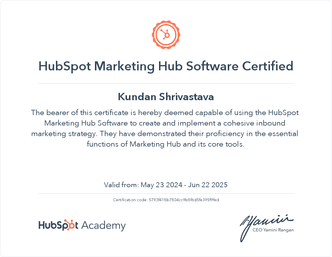 Global Certification