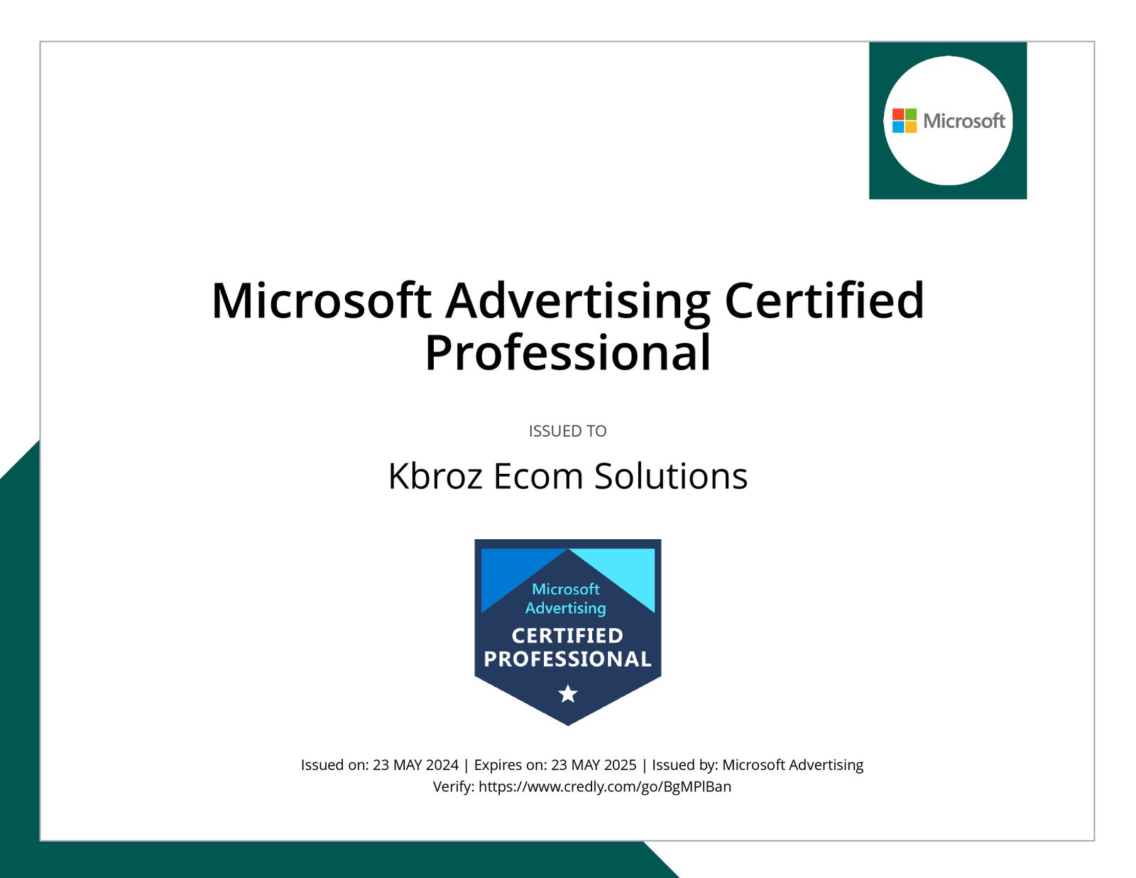 Global Certification