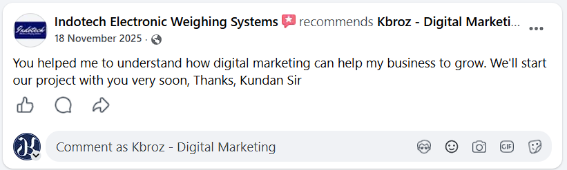 Client Testimonial