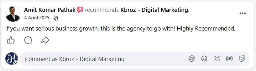 Client Testimonial