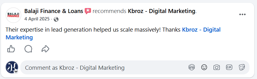 Client Testimonial
