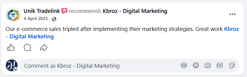 Client Testimonial