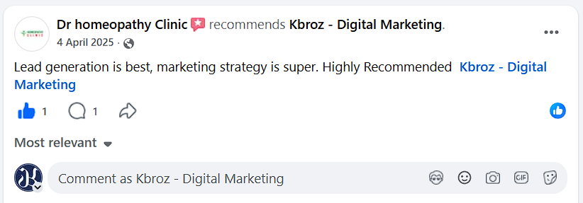 Client Testimonial