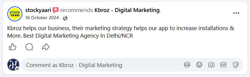 Client Testimonial
