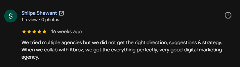Client Testimonial